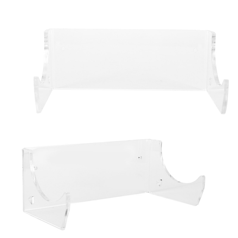 2Pcs Wall Shelf Skateboard Hanger Display Storage Rack Snowboard Organizer