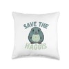 Save the haggis Scottish humour 3 Throw Pillow