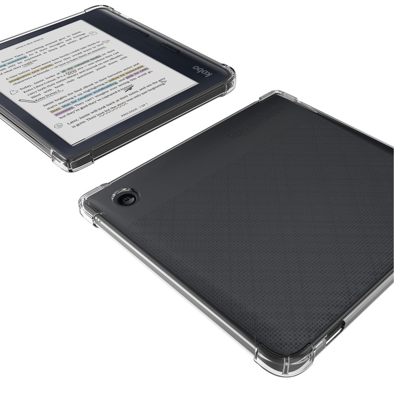 RSAquar Funda Transparente para el Kobo Libra Colour (Model: N428,