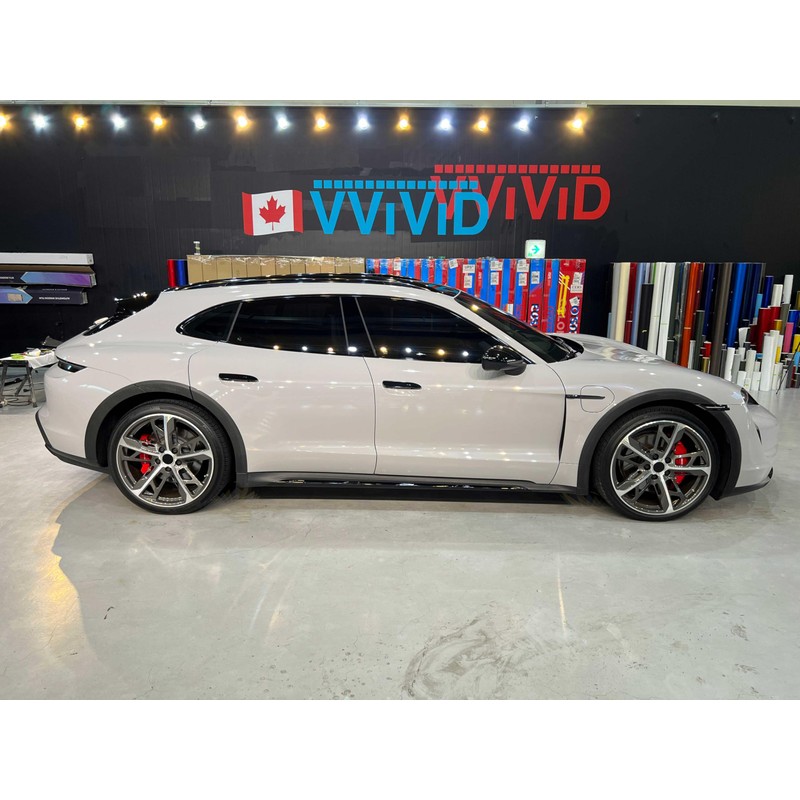 ColorFusion PPF by VViViD, Gloss Chalk Grey Dry Apply PPF