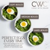 COOK WITH COLOR 350W Electric Double Layer Egg Cooker -
