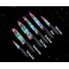 PurpleChef 10 Pieces Kitchen Knives Set. Includes 6 Stainless Steel