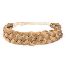 Gledola 5 Strands Synthetic Hair Braided Headband Hair Braided Headband (Golden Blonde)
