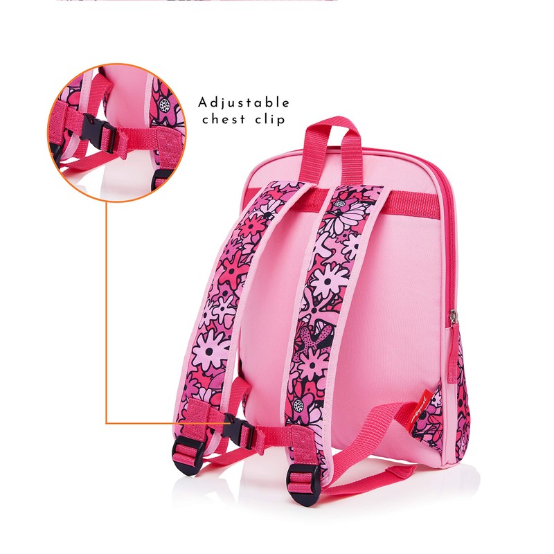 Pink Floral 3+ Toddler Kids Children Backpack Rucksack Girl Boy