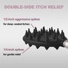 Fenikle Back Scratcher, Telescoping Back Massager with 4Pcs Different Detachable