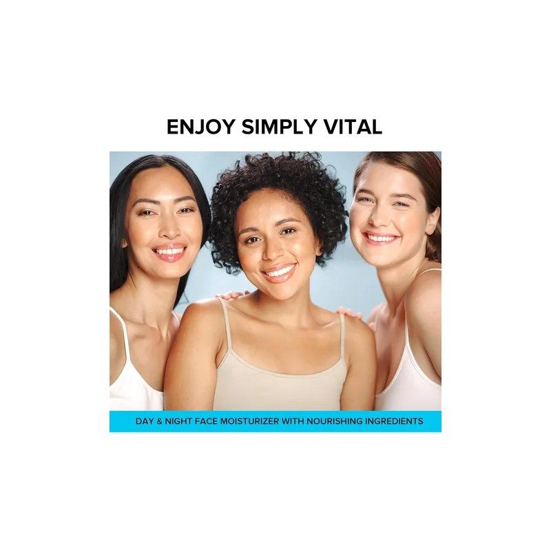 Crema Colágeno Simplyvital Anti Edad Cuello Y Escote 50 Ml