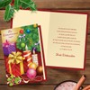 Designer Greetings German Christmas Greeting Cards, “Ein Weihnachtswunsch” Presents Under