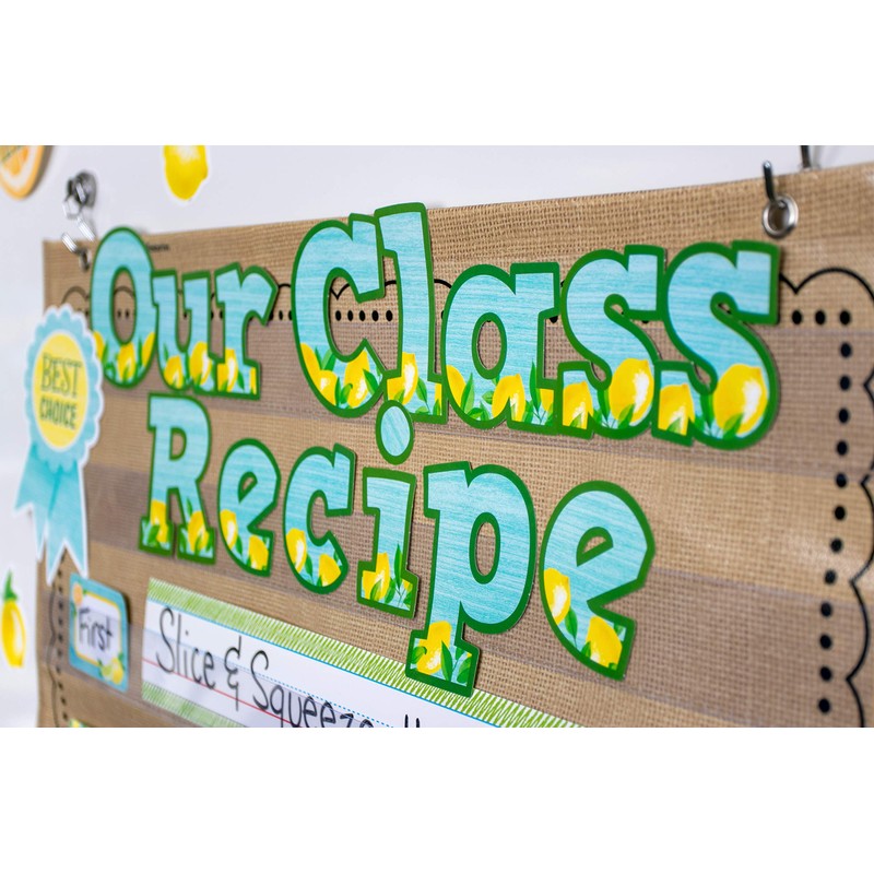 Teacher Created Resources Lemon Zest Bold Block 4" Letters Combo
