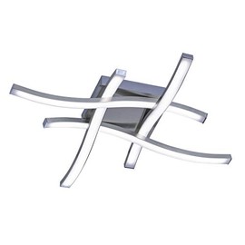 Reality Leuchten Route Ceiling Light, Metal, 5 W