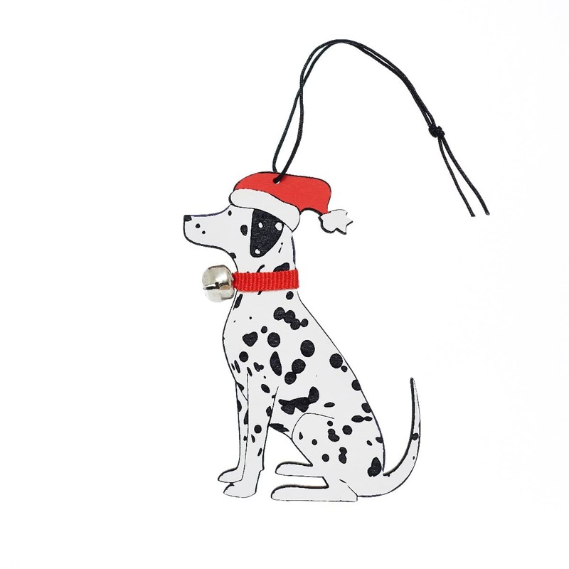 Sweet William Dalmatian Christmas tree decoration
