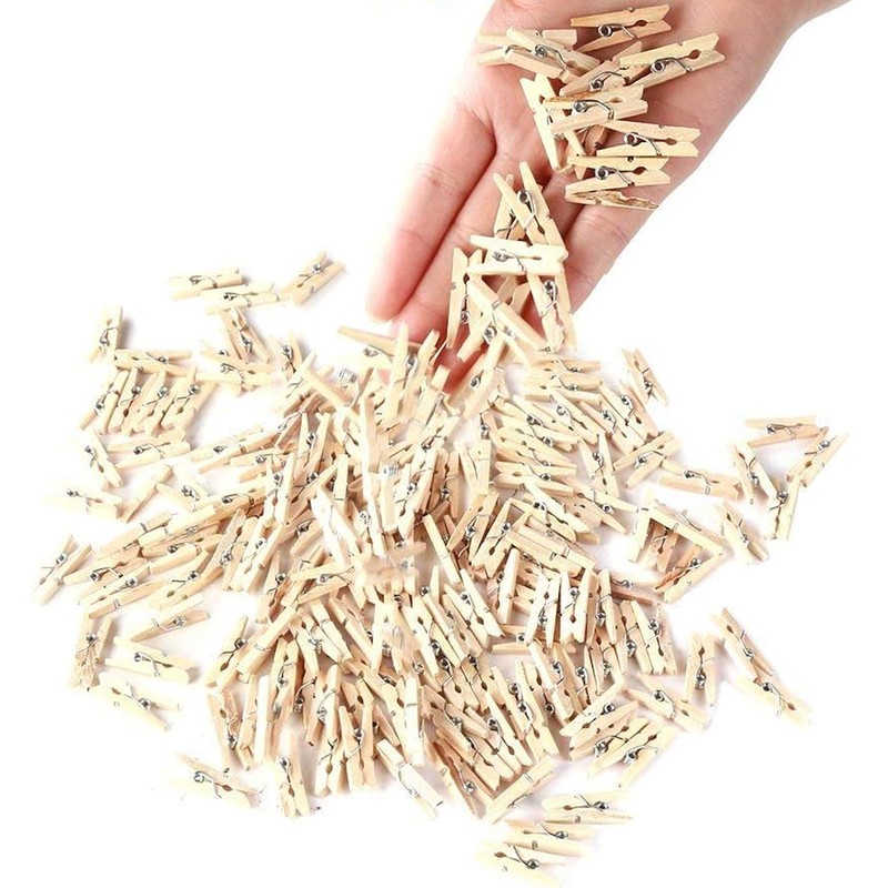 Kids B Crafty Mini Pegs, Mini Pegs for Photos, Mini