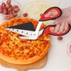 Vutyvve Pizza Scissors with Removable Pizza Spatula, Food Grade Sharp