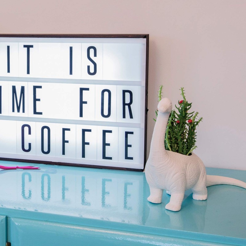 Bitten Plantosaurus Planter Dinosaur Planter