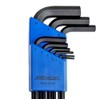 Paramount Steel 9-Piece L-Key Ball-End Hex Key Set: Metric 1.5
