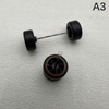 Pack of 4 1/64 Scale Remote Control Car Wheels with