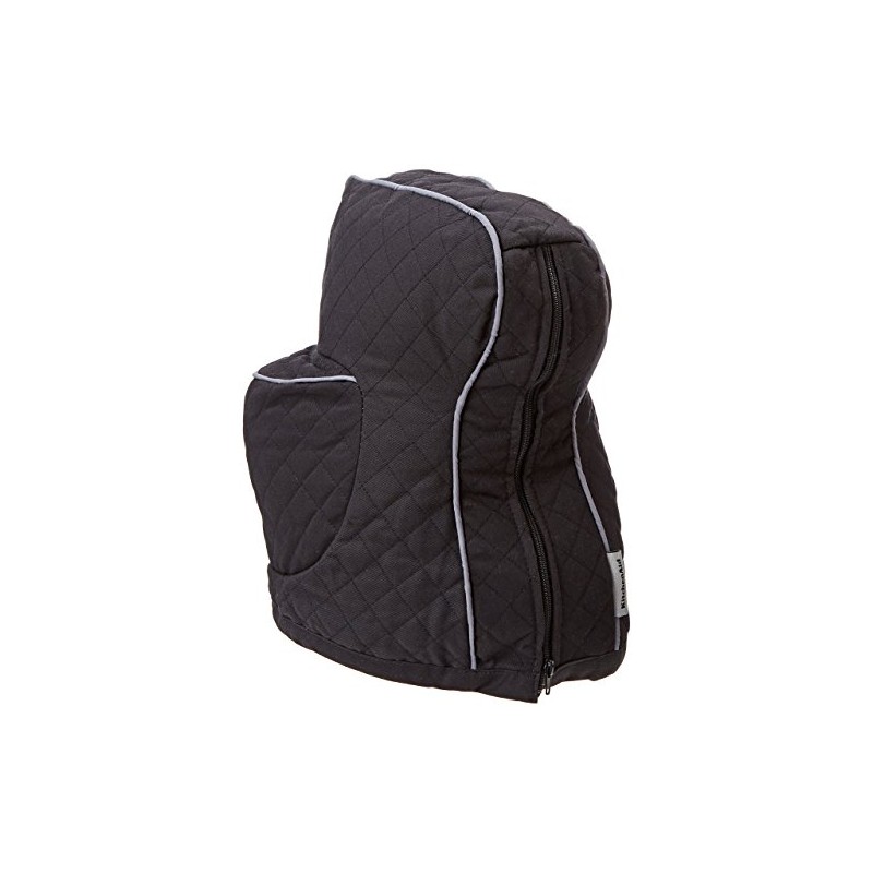 KitchenAid KSMCT1OB KSMCTIOB Fitted Stand Mixer Cover - Onyx Black