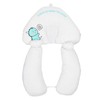 Baby Head Body Pillow Soft Breathable Drawstring Adjustment Newborn Head