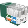SATMAXIMUM 10 Pack Cat6 Keystone Ethernet Wall Jacks RJ45 Punch