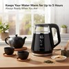OVENTE 1L Small Electric Kettle with 5 Temperature Preset, Digital