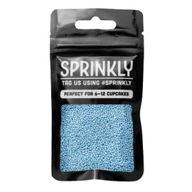 SPRINKLY - Glimmer 100's & 1000's (No E171) - Pastel Blue - 30g