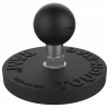 RAM Mount Tough-Mag 66mm Diameter Round Magnetic Plate 1" Ball