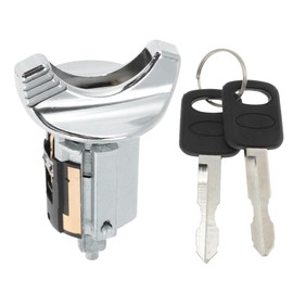 VekAuto No.F1AZ11582A/F1AZ11582B Ignition Lock Cylinder for Ford E-150 E-250 E-350 1992-1995 for Lincoln for Continental 93-95 Ignition Switch Cylinder W/ 2 Key