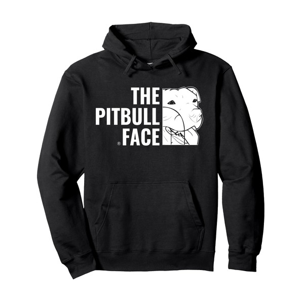 PitBull Love The Pitbull Face Dog Pet Animal Lover Hoodie
