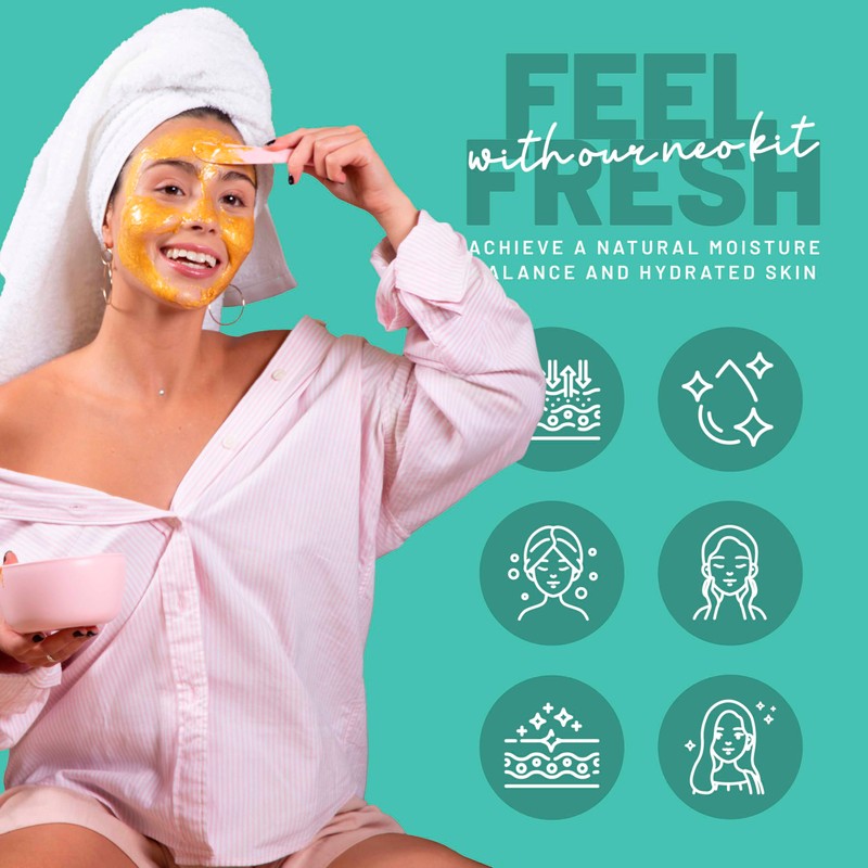 BRÜUN Peel-Off Jelly Mask Rubber Mask NEO Set - 10