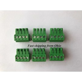 CNNT (Pack of 6) 4 pin - 3.81mm Phoenix Contact Connector Plug - PCB Terminal Block