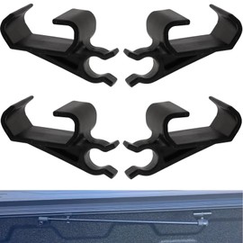 4 Pcs 351B0024 Truck Bed Cover Clips, Tonneau Cover Prop Rod Clips, Compatible with RealTruck BAK BAKFlip MX4, Undercover Ultra Flex Hard Folding Truck Bed Tonneau Cover