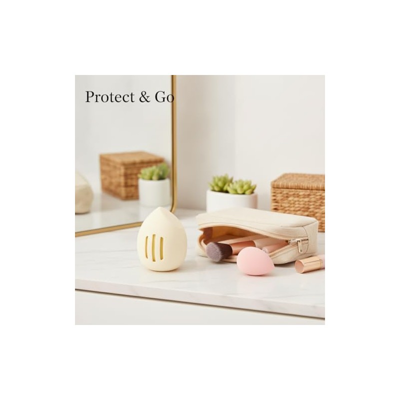 Makeup Sponge Holder, Compact Lightweight Accessory for Travel and Daily