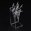 LIXIMMAZN 5 Holes Acrylic Scissors Organizer, Clear Acrylic Scissors Rack