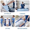 Positioning Bed Pad with 8 Reinforced Handles 2 Pack -