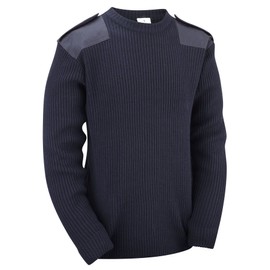 Military/Security Style Pullover (M, Navy)