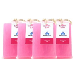 Incensesticks Aloe Vera Soap Fragrance: Rose, Size: 100, Packs: 4 Packs