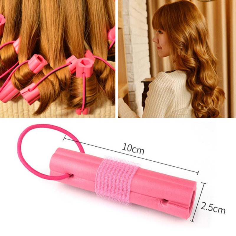 Itisyou Curler, Curly Hair While Sleeping, Hand Winding Curler, Sponge,