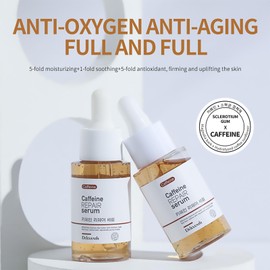 DEleventh Korean Brand Caffeine Repair Face Serum 37ml/Formulated with Natural Extracts, Moisturizing Serum, Supports Skin Elasticity, Soothes, Refreshes