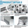 Otoolling 7 Inch to 4 Inch Duct Reducer Increaser Galvanized