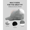 Zylioo XS/S/M/L/XL/XXL/3XL Men's Baseball Cap for Large/Small Head, Mesh Running