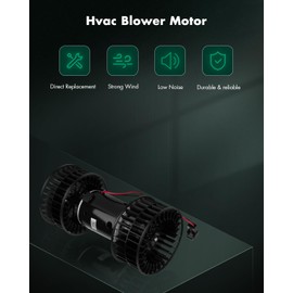 SCITOO 3946686 Front HVAC Blower Motor with Fan Cage For Volvo For VHD 2001-2009,For Volvo For VN 1998-1999 2004,For Volvo For VNL 2000-2009,For Volvo For VNM 2000-2009,For Volvo For VT 2006-2009