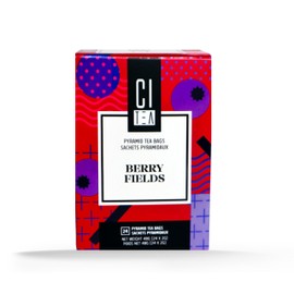 Berry Fields, Wild Berries Black Tea in Tea Bags Individually Packaged - 2g x 24 Teabags - Citea