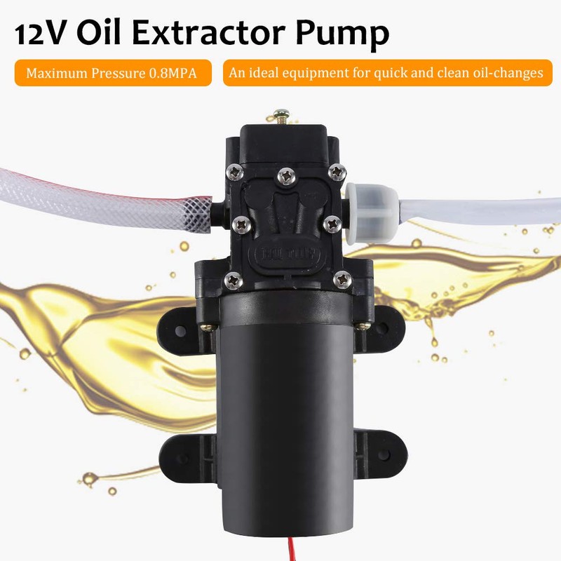 Keenso 12 V 0.8 MPA Oil Pump Kit, Car Oil