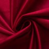 gisewood Red Velvet Curtains 96 Inches Long Back Tab Thermal