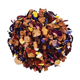 The Whistling Kettle Casablanca Tea - Refreshing and Caffeine Free Fruit Tea with Berry and Floral Notes- 4oz (60 servings)