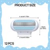 12 PCS Razor Blades Refill for Estrid, Pubic Hair Razor