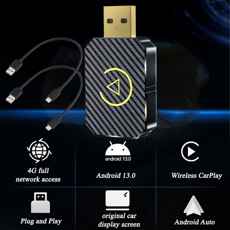 Android Car Wireless Adapter, Carplay Wireless Adapter, Android Car Adapter