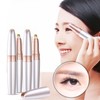 Electric Eyebrow Trimmer Rechargeable Stainless Steel Automatic Eyebrow Groomer for