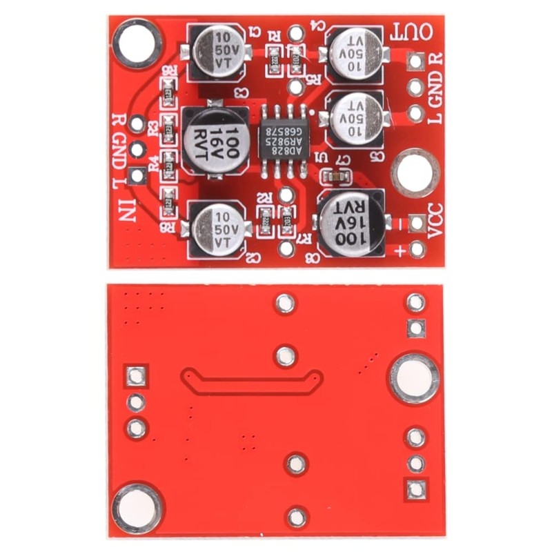 Fasizi AD828 DC 5V-15V 6V 12V OP PREAMP BOARD