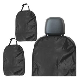 BDZMC 2PCS Car Seat Back Kick Mat Protector for Kids, Car Back Seat Organizer for Child, Waterproof Car Back Seat Cover Protect from Scratches, Dirt, Mud, Universal Car Interior Accessories