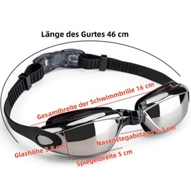 Voarge Swimming Goggles Water Sports Swimming Goggles Gifts for Men Women Water Sports Adjustable